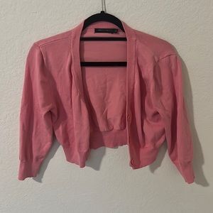 Pink Cardigan